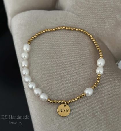 Гривна за глезен „Untamed Pearl”